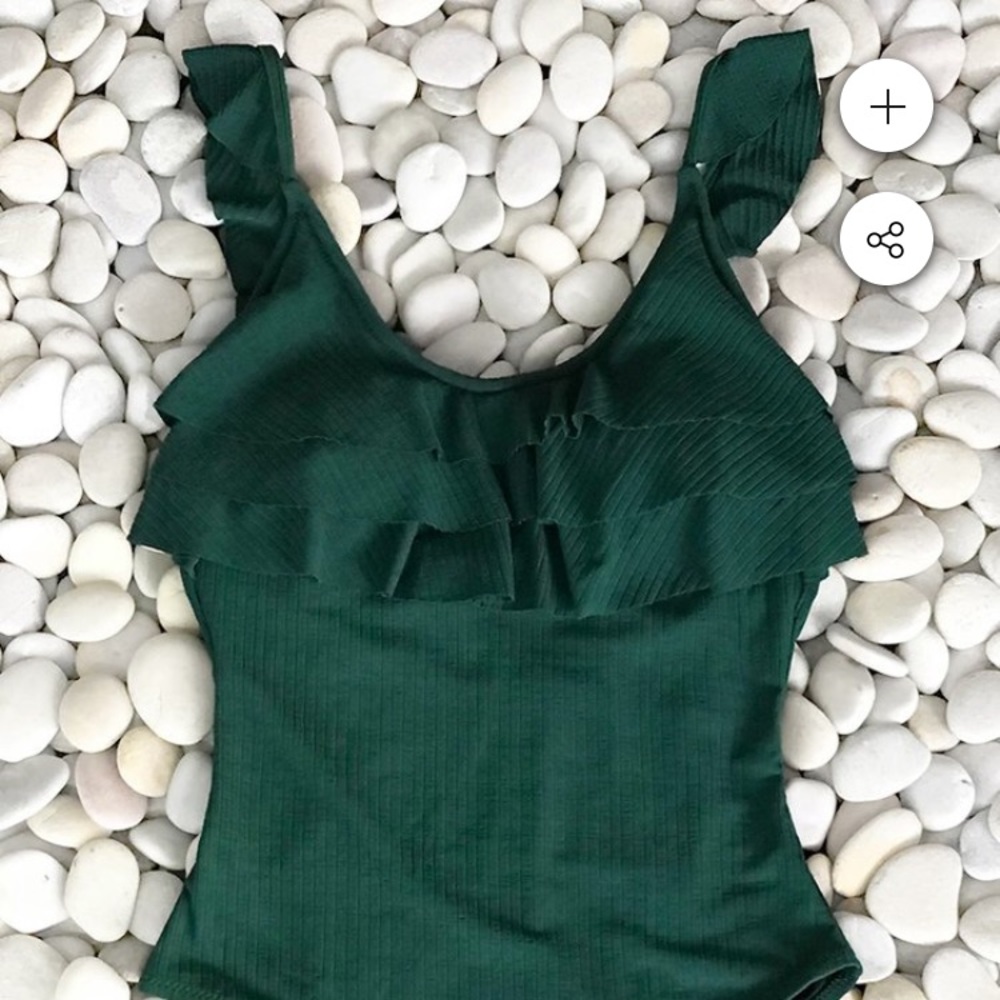 Hunter green one piece